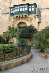 Innenhof des GroÃŸmeisterpalastes