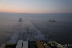 Rush Hour in der Fahrrinne